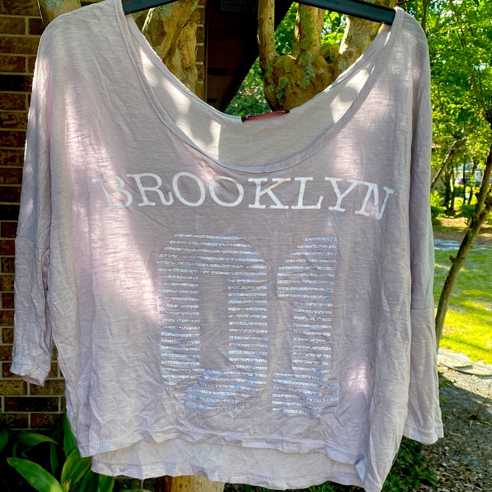 Cute off shoulder top size M